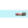 Bigliettino Nascita Cars Celeste