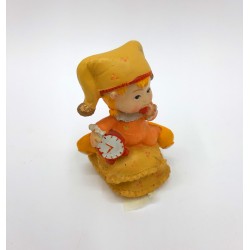 Bimbo Arancio su Cuscino