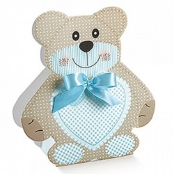 Scatola Teddy Bear Celeste