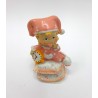 Bimba Rosa su Cuscino