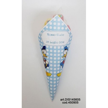 Cono Disney Paperino Celeste