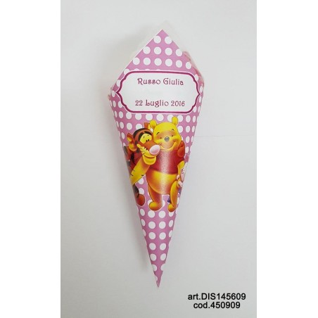 Cono Disney Winnie The Pooh Rosa