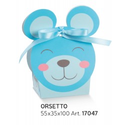 Scatola Orsetto Celeste