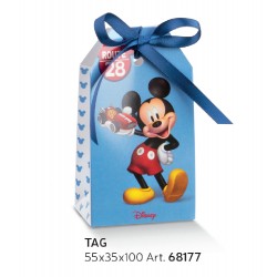 Tag Topolino Celeste