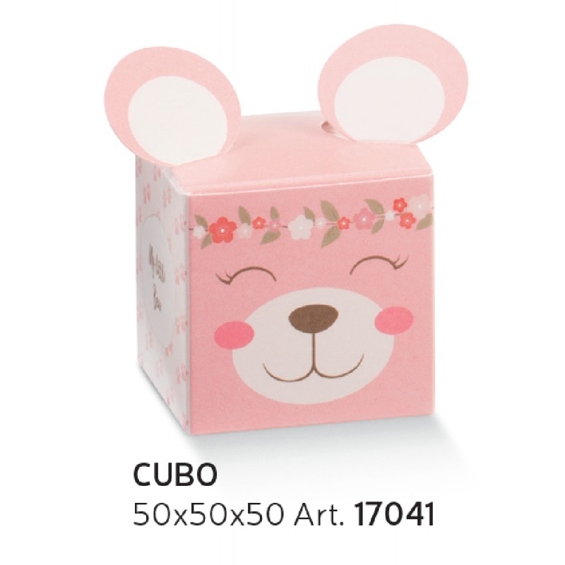 Cubo Orsetto Rosa