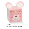 Cubo Orsetto Rosa