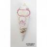 Cono Matrimonio Shabby Rosso