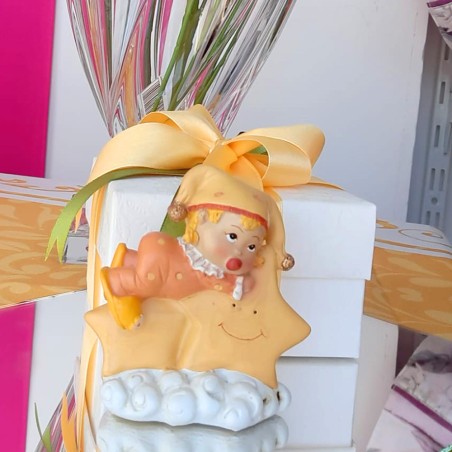 Bimbo Arancio su Stella
