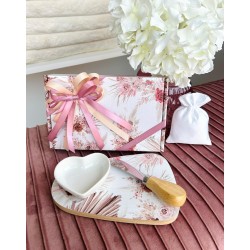 Set coltello con ciotola Special Gifts Rose