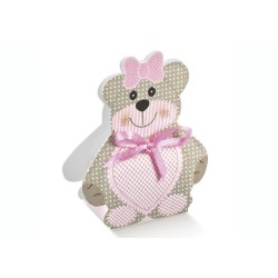Scatola Teddy Bear Rosa