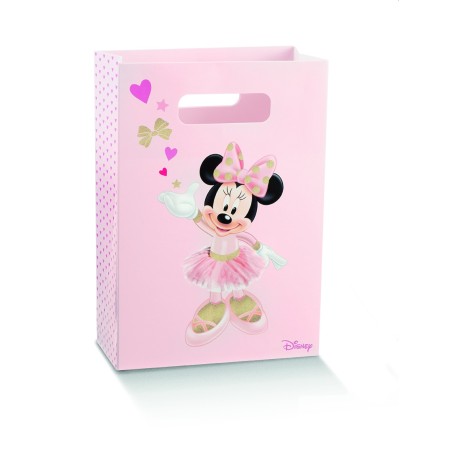 Scatolina Nascita Bimba Shopper Disney Minnie Ballerina