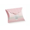 Busta con Finestra a Cuore Rosa Star